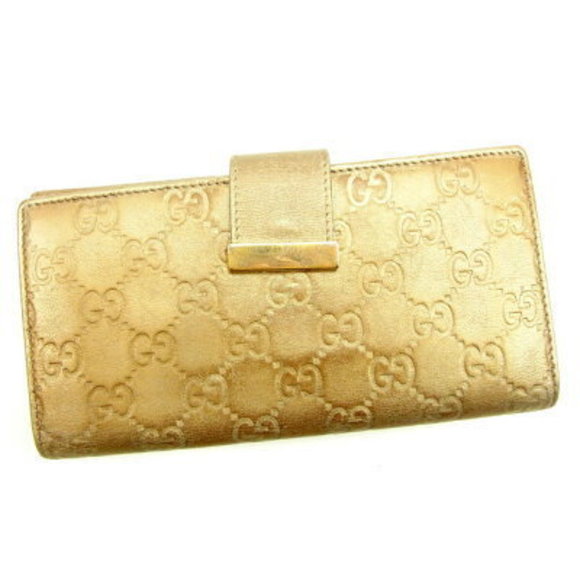 Gucci long Wallet Guccissima leather - Picture 1 of 6